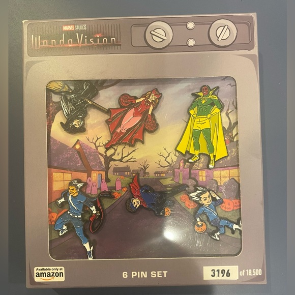 Marvel Studios Wanda Vision 6 pin set - Picture 1 of 2
